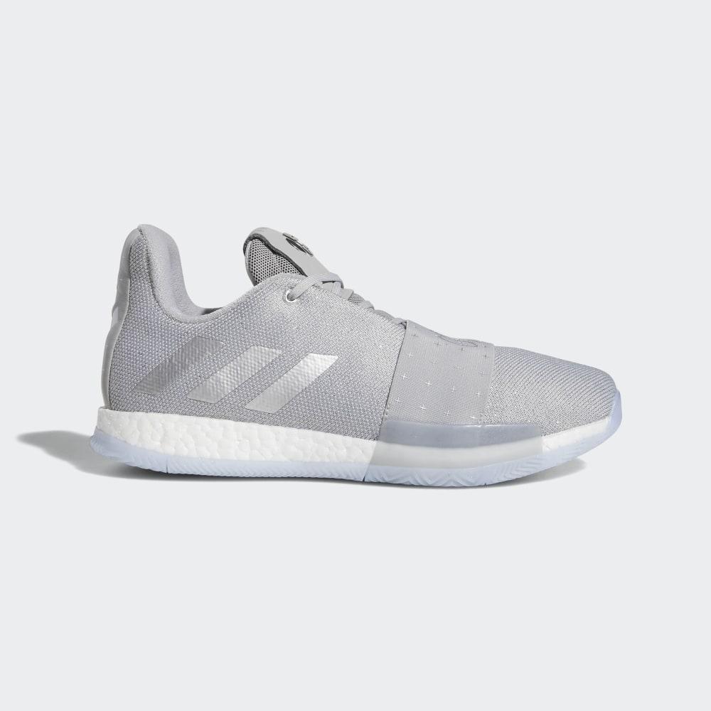 Adidasi Baschet Adidas Harden Vol. 3 Barbati Romania - Gri/Argintii Metal/Albastri F36443